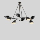 Loft Industry Modern - Black Seed Chandelier